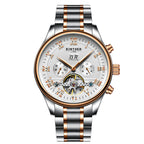 Orologio meccanico da uomo KINYUED Tourbillon Hollow