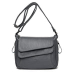 Women's Shoulder Bag Original Soft Leather Large Capacity Messenger Classic Small Square Bag Women's Shoulder Bag