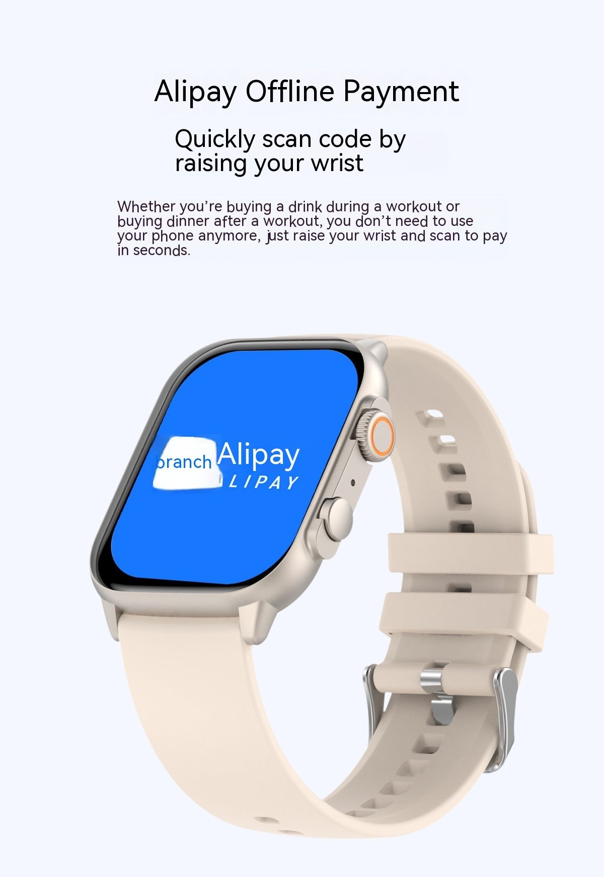 HK95 AMOLED Smart Watch NFC Bluetooth Call Electronic Watches Voice Control Waterproof Men Sports Fitness Tracker