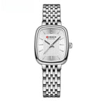 CURRN 9093 Women's Luxury Quartz Watch Fashion Leisure Diamond Simple Steel Strip Women Quartz Wristwatch
