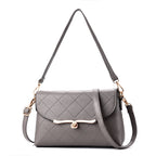 Women's Crossbody Original Soft Leather Shoulder Bag Large Capacity Multi Zipper Pocket Fashionable Women's Shoulder Bag