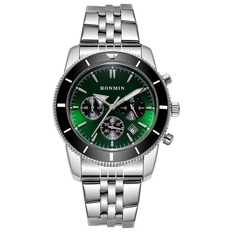 Men's Multi-function Quartz Watch Calendar