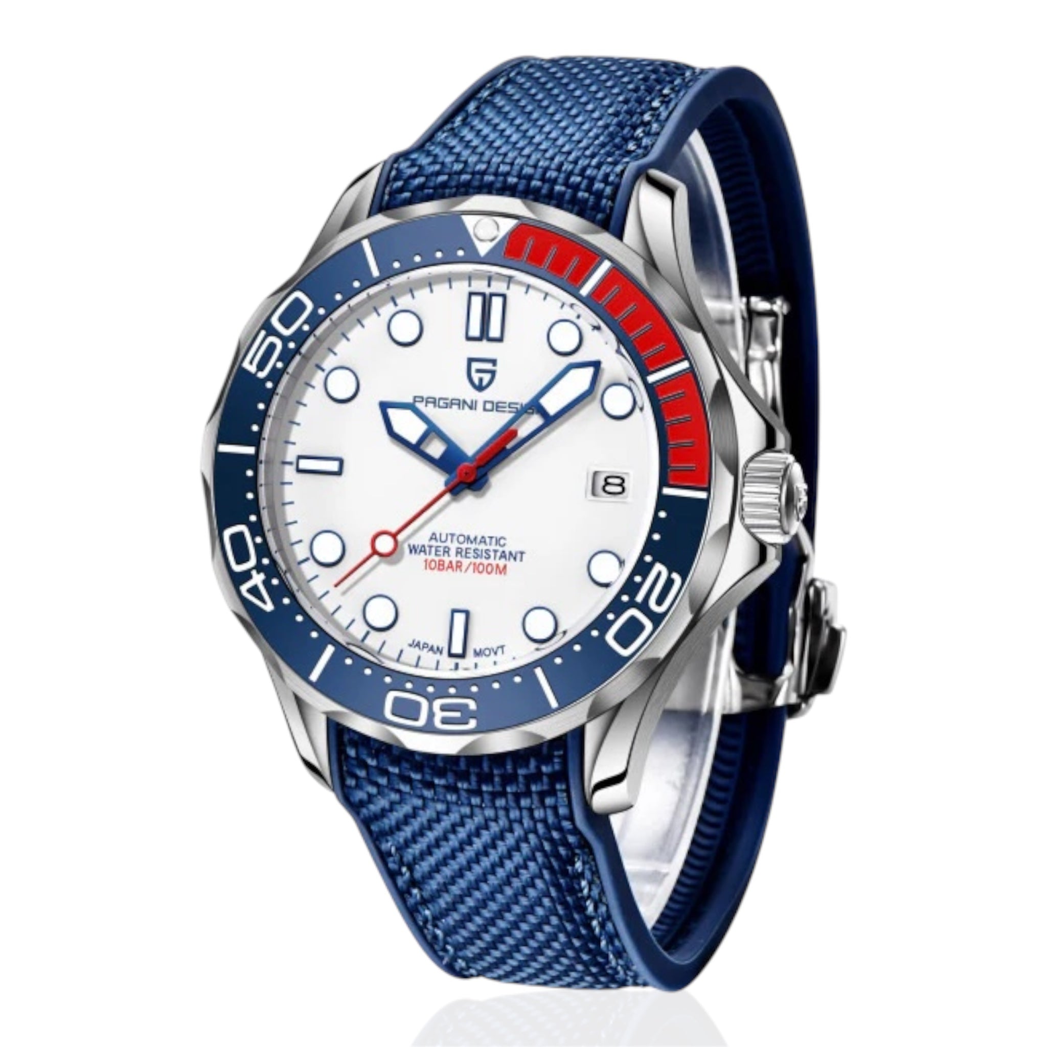 PAGANI DESIGN PD-1667 Man Automatic Steel Strap Sports Watch