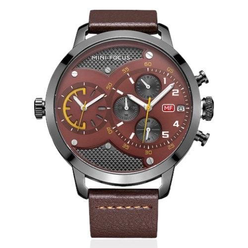Herenhorloge Persoonlijkheid Mode Kalender Lichtgevende Waterdichte Band