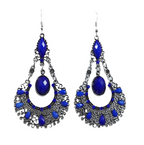 Bohemian water droplets tassel earrings - Acquisti Online