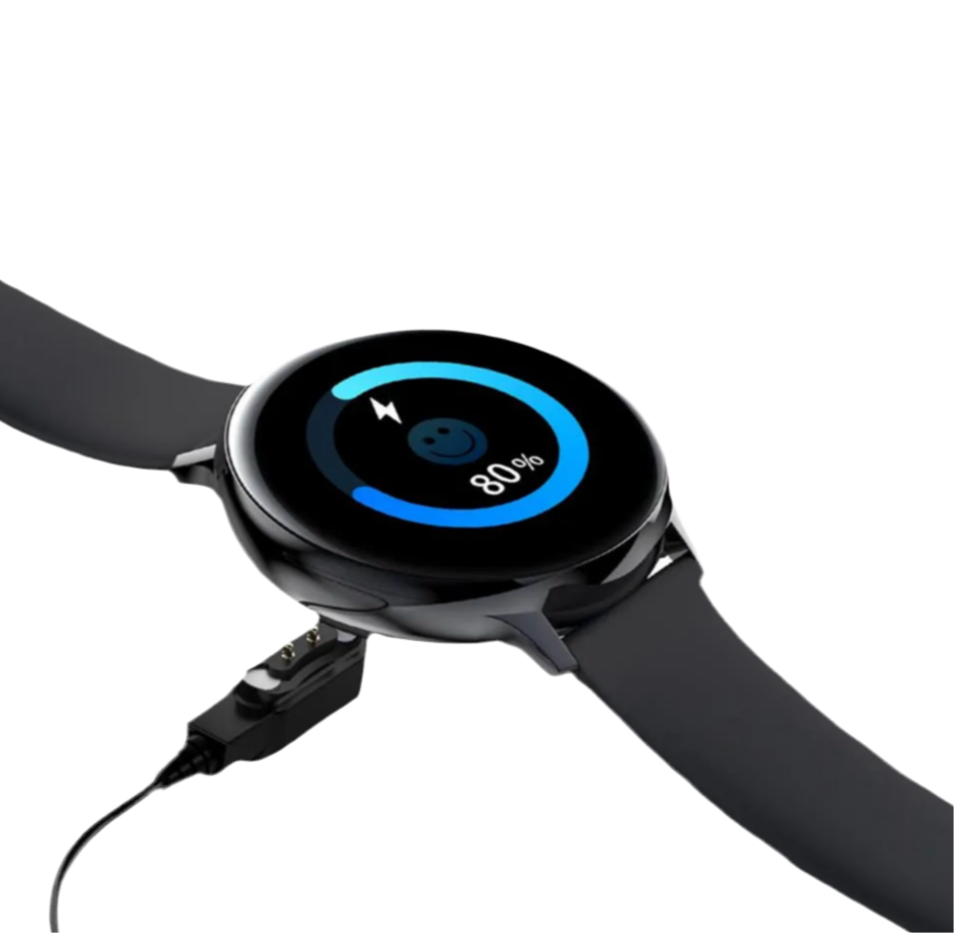 Smartwatch S20 con schermo circolare e cardiofrequenzimetro, ECG, Bluetooth, chiamate, SMS, notifiche, Smart Watch