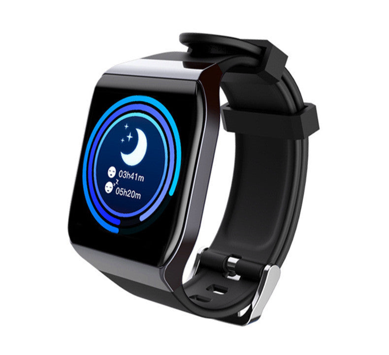 Intelligente armband met kleurenscherm, Bluetooth-sporthorloge voor heren en dames, stappenteller, informatieherinnering, IP68 waterdicht