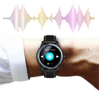 Orologio intelligente Bluetooth con chiamata, riproduzione, frequenza cardiaca, monitoraggio del sonno, orologio intelligente sportivo