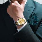 Men's Quartz Watch Top Brand Luxury Business Waterproof Date Clock Full Steel Men Quartz Wrist Watch