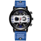 Casual herenhorloge zakelijk quartzhorloge