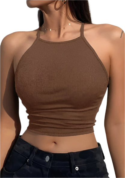 Effen tanktop voor dames