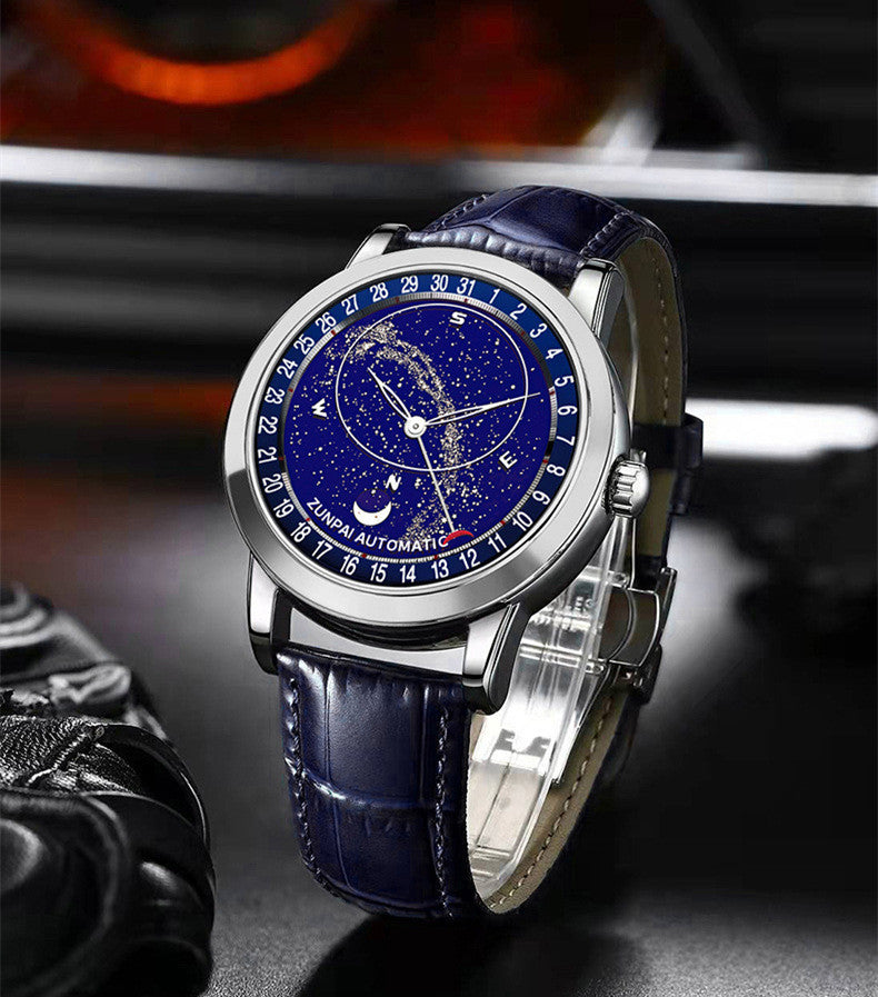New Automatic Men's Star Type Mechanical Watch