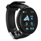 D18 Round  Smart Watch Color Screen Sports Pedometer Sleep