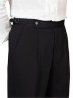 Fashion High Waist Straight Profile Suit Pants Men's Casual pant