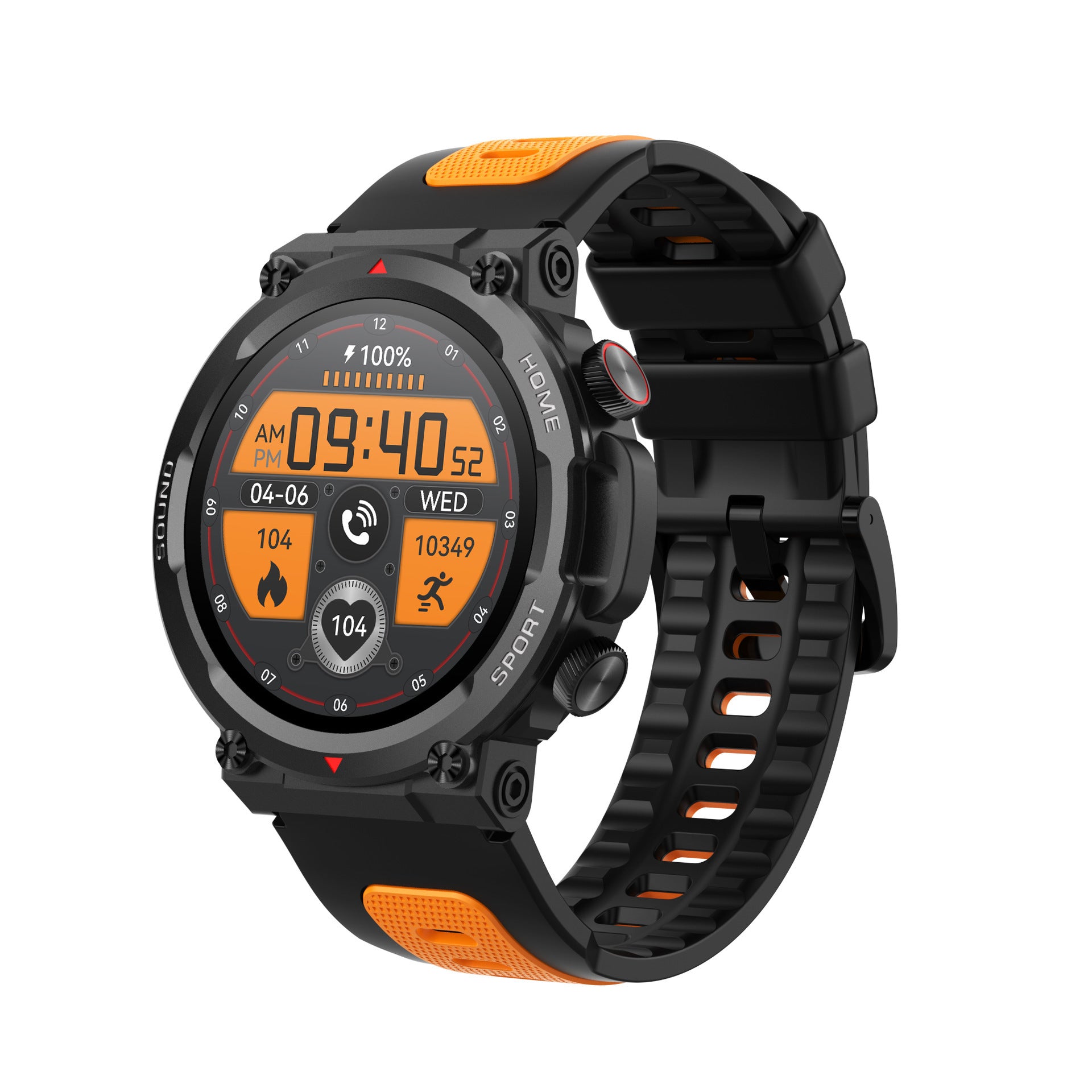 Men's Smart Watch Bluetooth BT call Smart Notification Remainder Health Monitoring Waterproof Men Smart watch