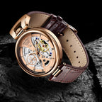 LIGE  Luxury Leather Band Waterproof Watch - Acquisti Online