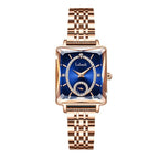 LABAOLI Women Bracelet Quartz Watches Stainless Steel Luxury Rhinstone Crafted Date Ladies Quartz Wrist Watches
