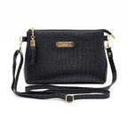 Women Fashion Alligator Pattern Shoulder Messenger Bags PU Leather Handbag Small Phone Purse Crossbody Bag