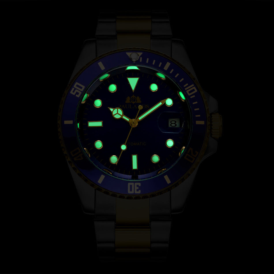 Orologio da polso sportivo meccanico automatico classico da uomo di lusso PAULAREIS