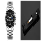 Orologi sportivi da uomo, orologio al quarzo multifunzionale e impermeabile