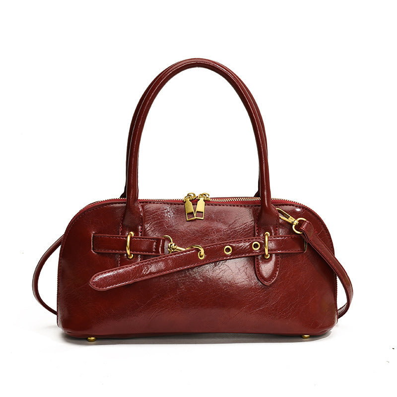 Retro Portable Fashion Shoulder Women's Bag Simple Large-capacity Crossbody Bag