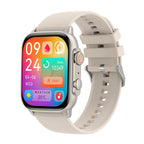 HK95 AMOLED Smart Watch NFC Bluetooth Call Electronic Watches Voice Control Waterproof Men Sports Fitness Tracker