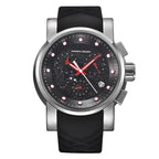 Siliconen heren outdoorhorloge met kalender sporthorloge