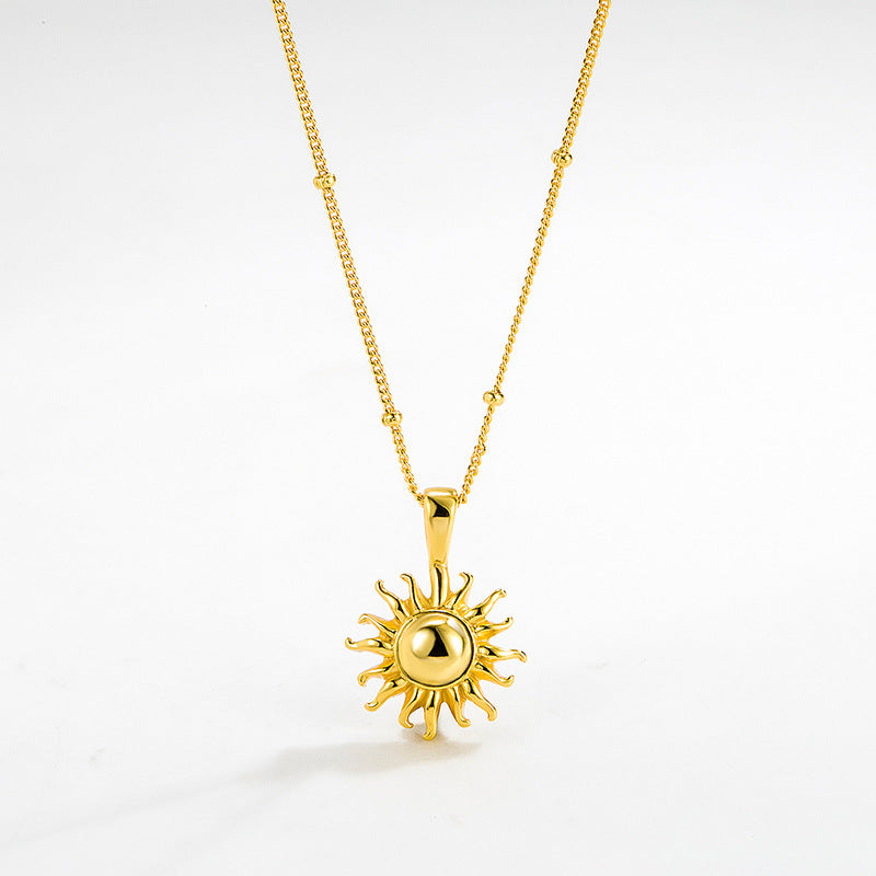 Fashionable Women's Sunflower Necklace