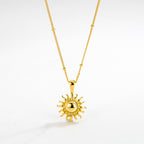 Fashionable Women's Sunflower Necklace