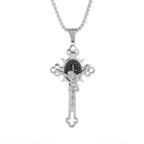 New Fashionable Saint Benedict Cross Necklace