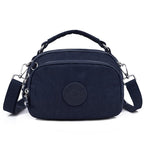 Women's Lightweight Waterproof Crossbody Bag Classic Nylon Handbag Multi Pocket Messenger Sling Shoulder Handbag