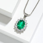New Fashion Multi-color Treasure Pendant Women's  Necklace