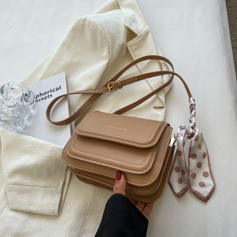 Women's Versatile One Shoulder Diagonal Cross Small Square Bag