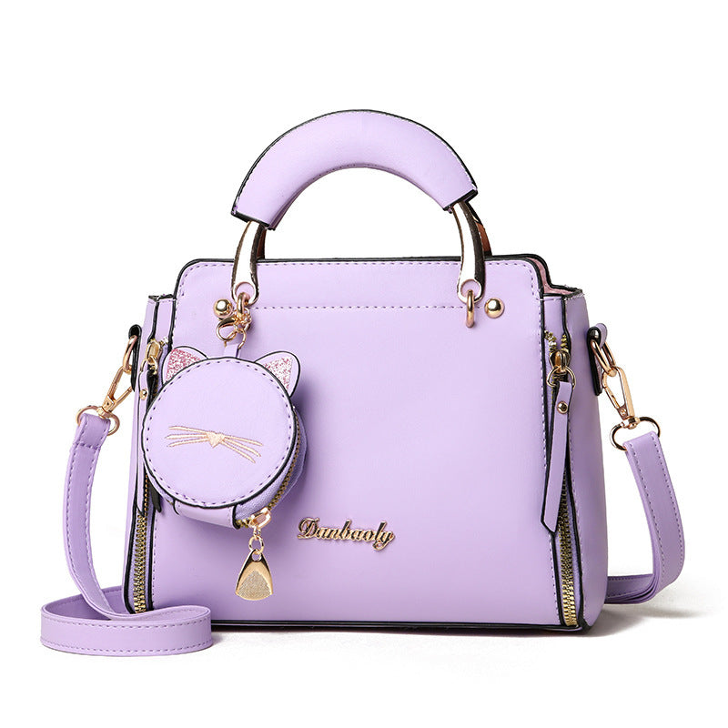 Women's Fashionable Handbag Versatile Large Capacity Women's Shoulder Bag Original Leather Women Handbag - Acquisti Online