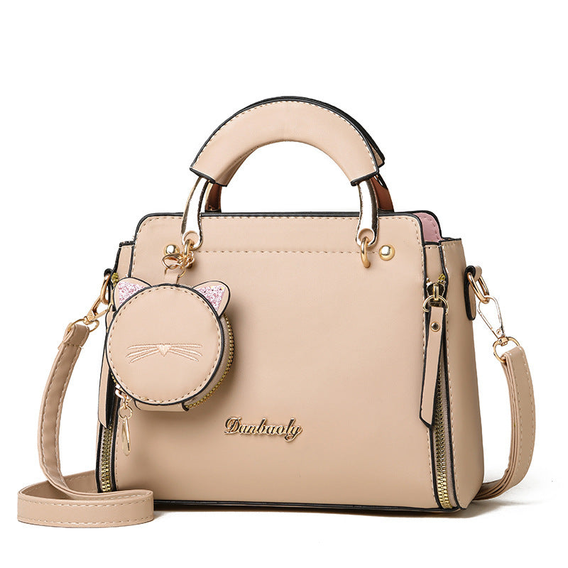 Women's Fashionable Handbag Versatile Large Capacity Women's Shoulder Bag Original Leather Women Handbag