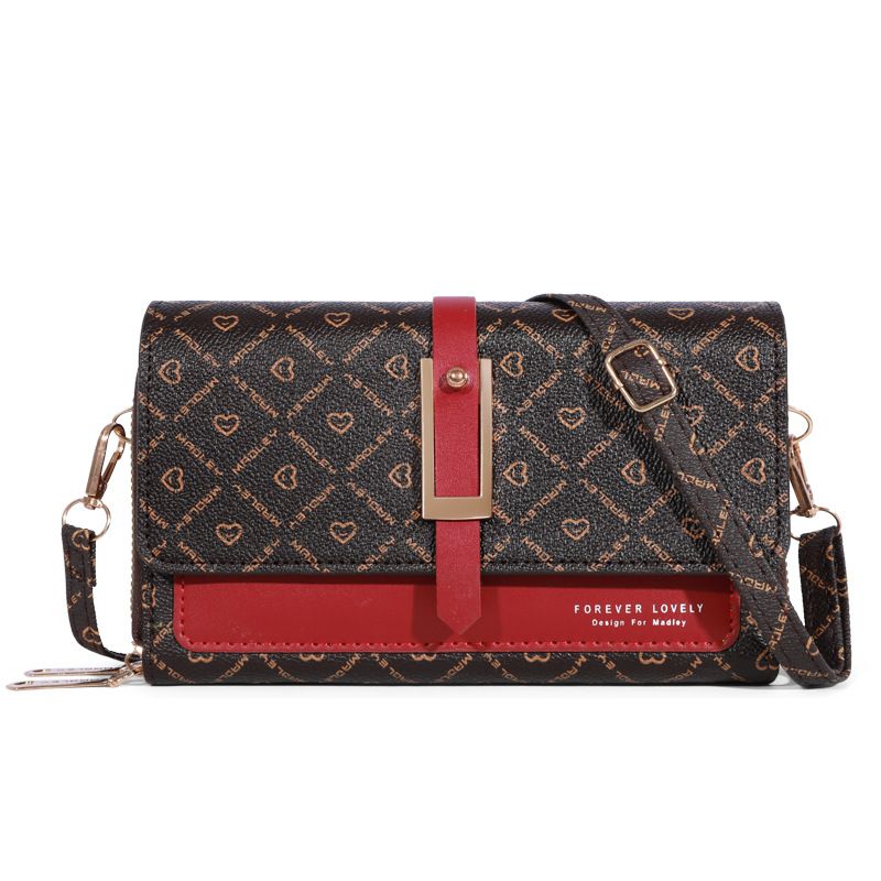 Women's fashion Shoulder Bag Mini Wallet Handbag Multi Card Large Capacity Casual Shoulder Bag Crossbody Bag