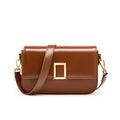 Women's Luxury Purse High Quality Handbag Ladies Shoulder Bag Cowhide Small Square Leather Shoulder Crossbody Bag - Acquisti Online