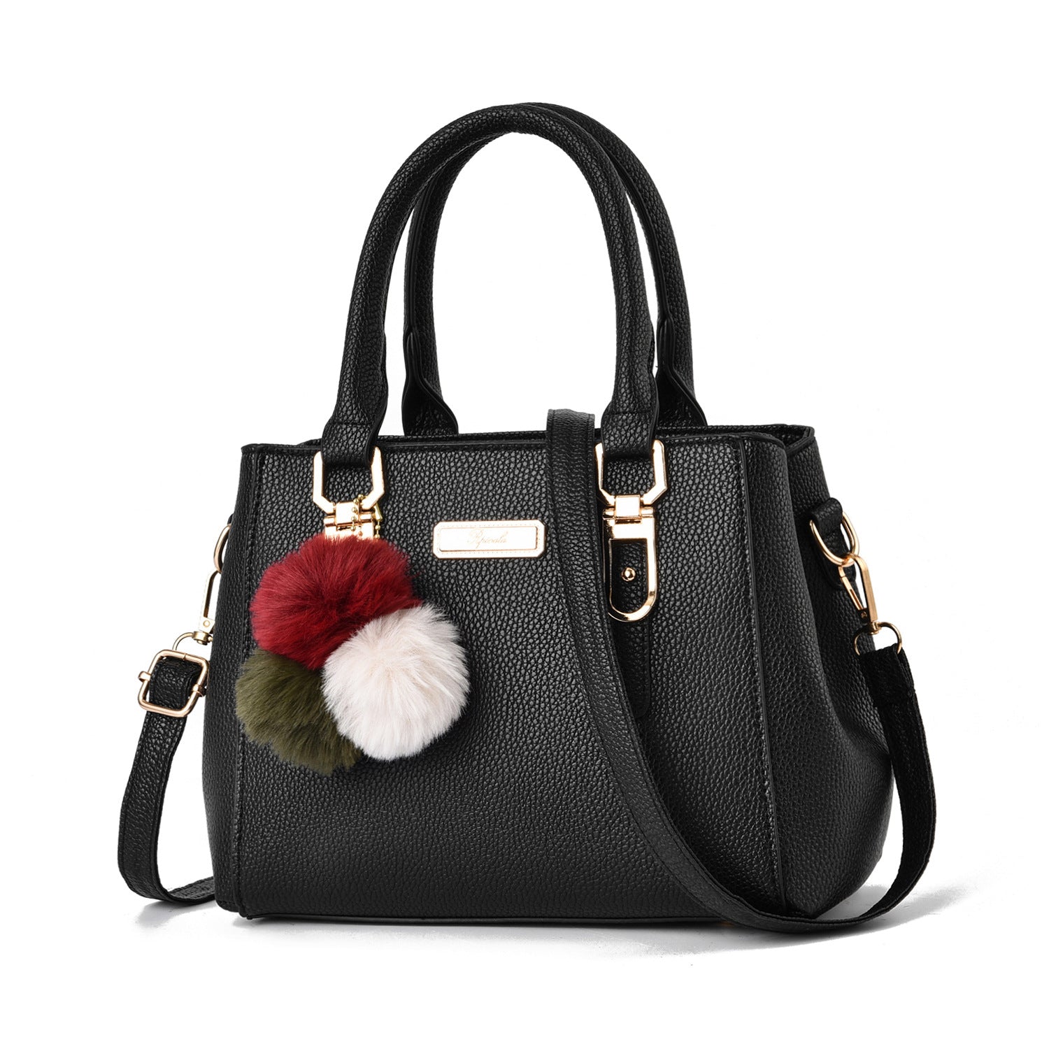 Women's Fashion Handbag PU Leather Large Capacity Shoulder Tote Zipper Purse Satchel Crossbody Bag Women's Handbags