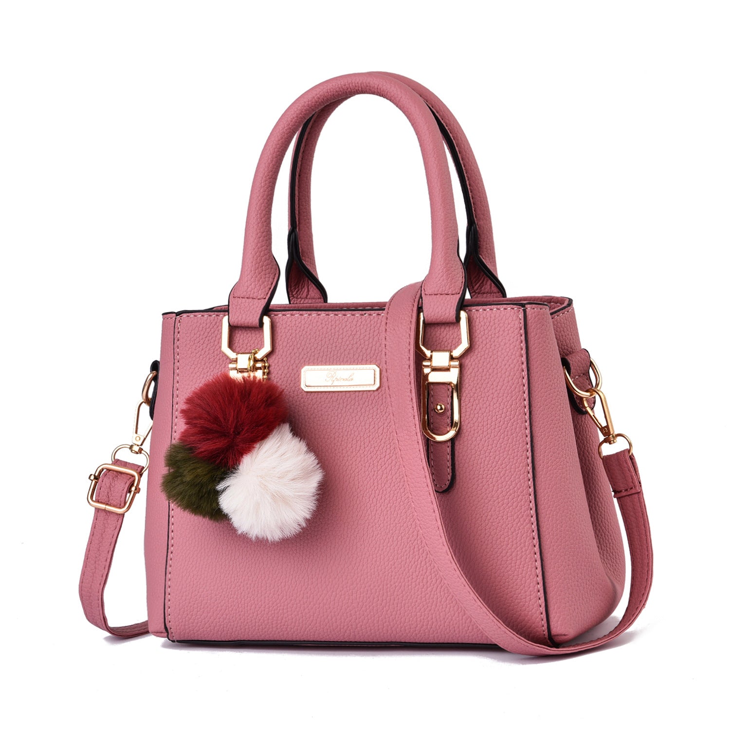 Women's Fashion Handbag PU Leather Large Capacity Shoulder Tote Zipper Purse Satchel Crossbody Bag Women's Handbags