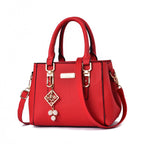 Women's Fashion Handbag PU Leather Large Capacity Shoulder Tote Zipper Purse Satchel Crossbody Bag Women's Handbags