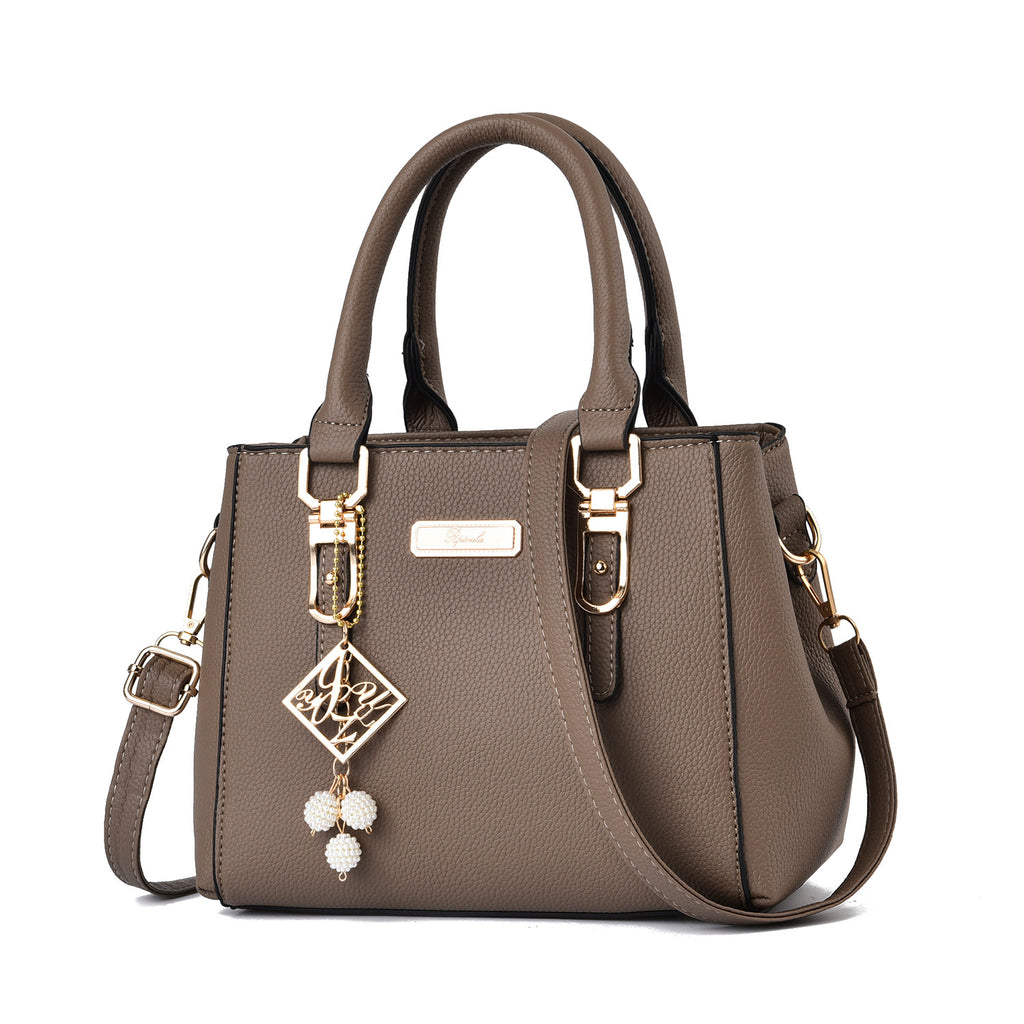 Women's Fashion Handbag PU Leather Large Capacity Shoulder Tote Zipper Purse Satchel Crossbody Bag Women's Handbags