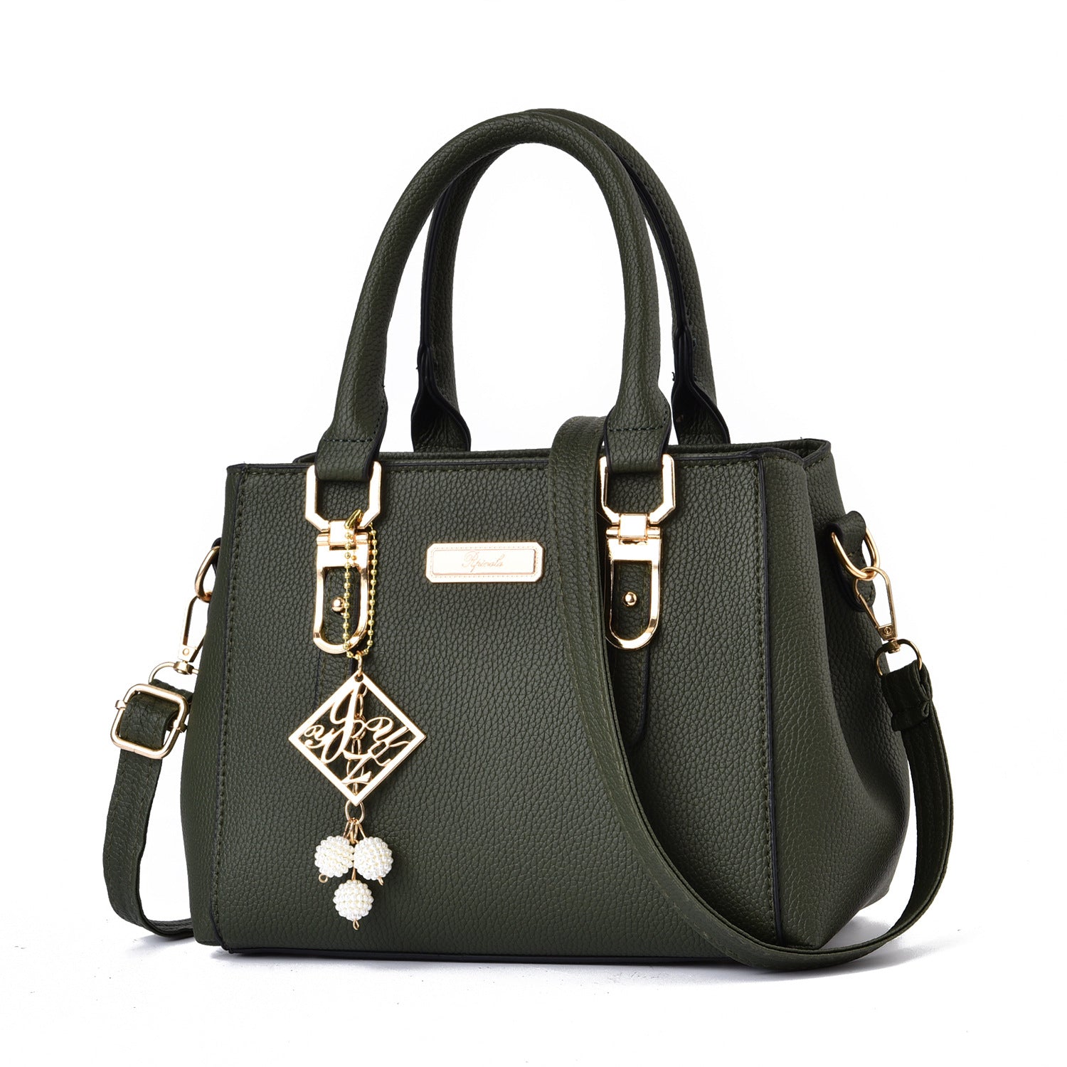 Women's Fashion Handbag PU Leather Large Capacity Shoulder Tote Zipper Purse Satchel Crossbody Bag Women's Handbags
