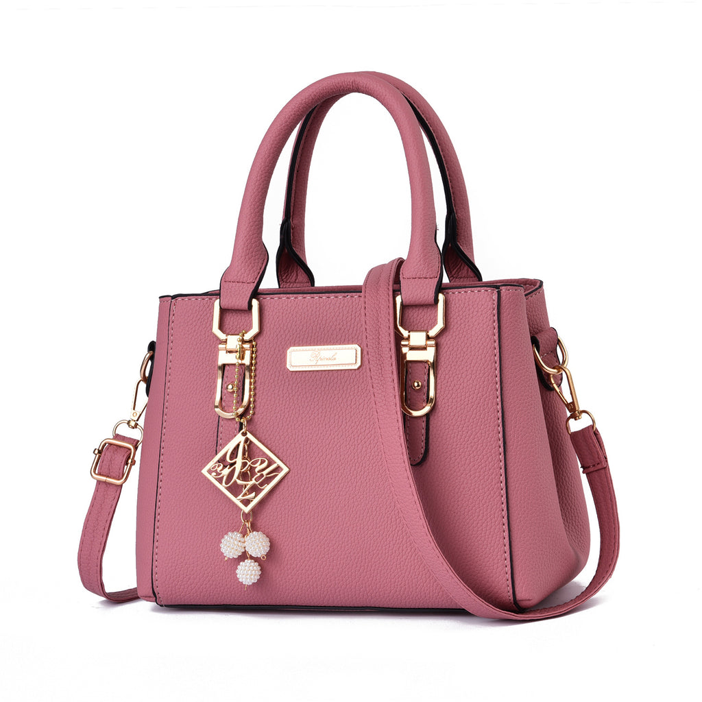 Women's Fashion Handbag PU Leather Large Capacity Shoulder Tote Zipper Purse Satchel Crossbody Bag Women's Handbags