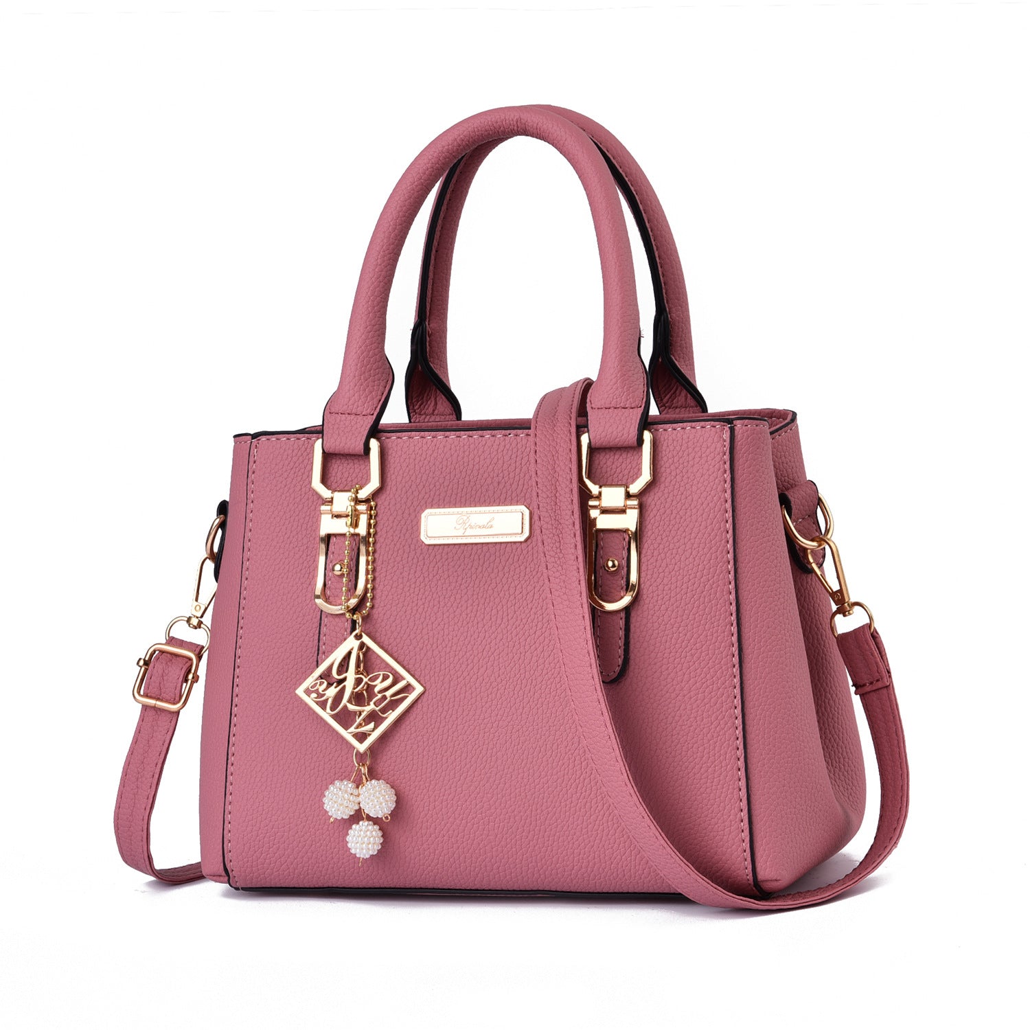 Women's Fashion Handbag PU Leather Large Capacity Shoulder Tote Zipper Purse Satchel Crossbody Bag Women's Handbags