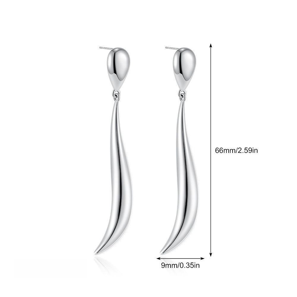 New Splicing Line Stud Women's Earrings