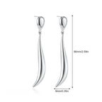 New Splicing Line Stud Women's Earrings