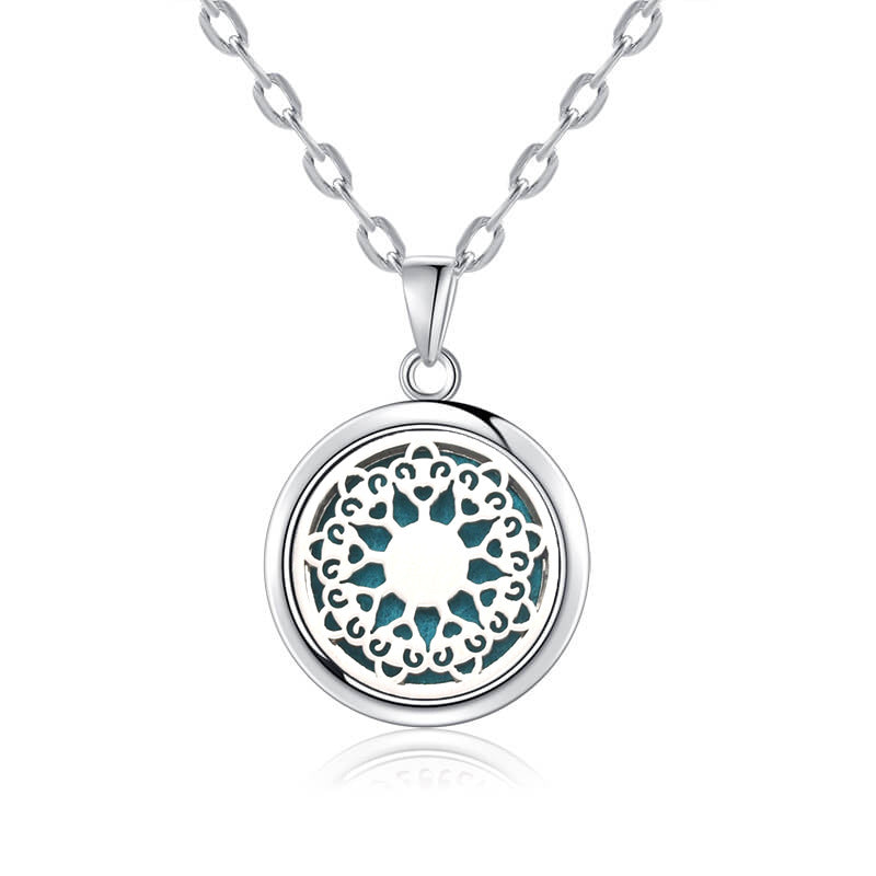 Women Fashionable Pendant Necklace S925 Stainless Steel High Quality Different Pattern Women Pendant Necklace