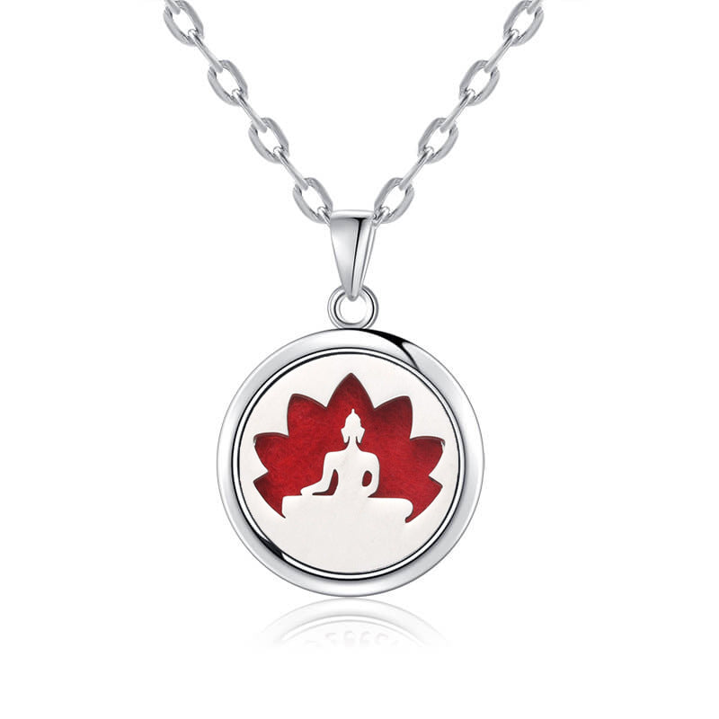 Women Fashionable Pendant Necklace S925 Stainless Steel High Quality Different Pattern Women Pendant Necklace