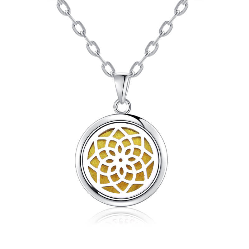 New Fashionable Aromatherapy Round Necklace