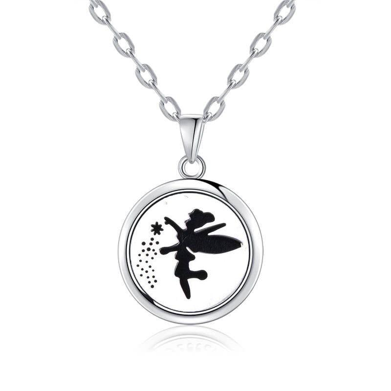 Women Fashionable Pendant Necklace S925 Stainless Steel High Quality Different Pattern Women Pendant Necklace